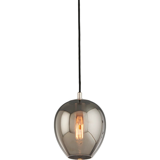 001 SI-2072869 | Primary Silo | Odyssey Mini Pendant by Troy in smoke. Made from hand worked iron in a modern style.