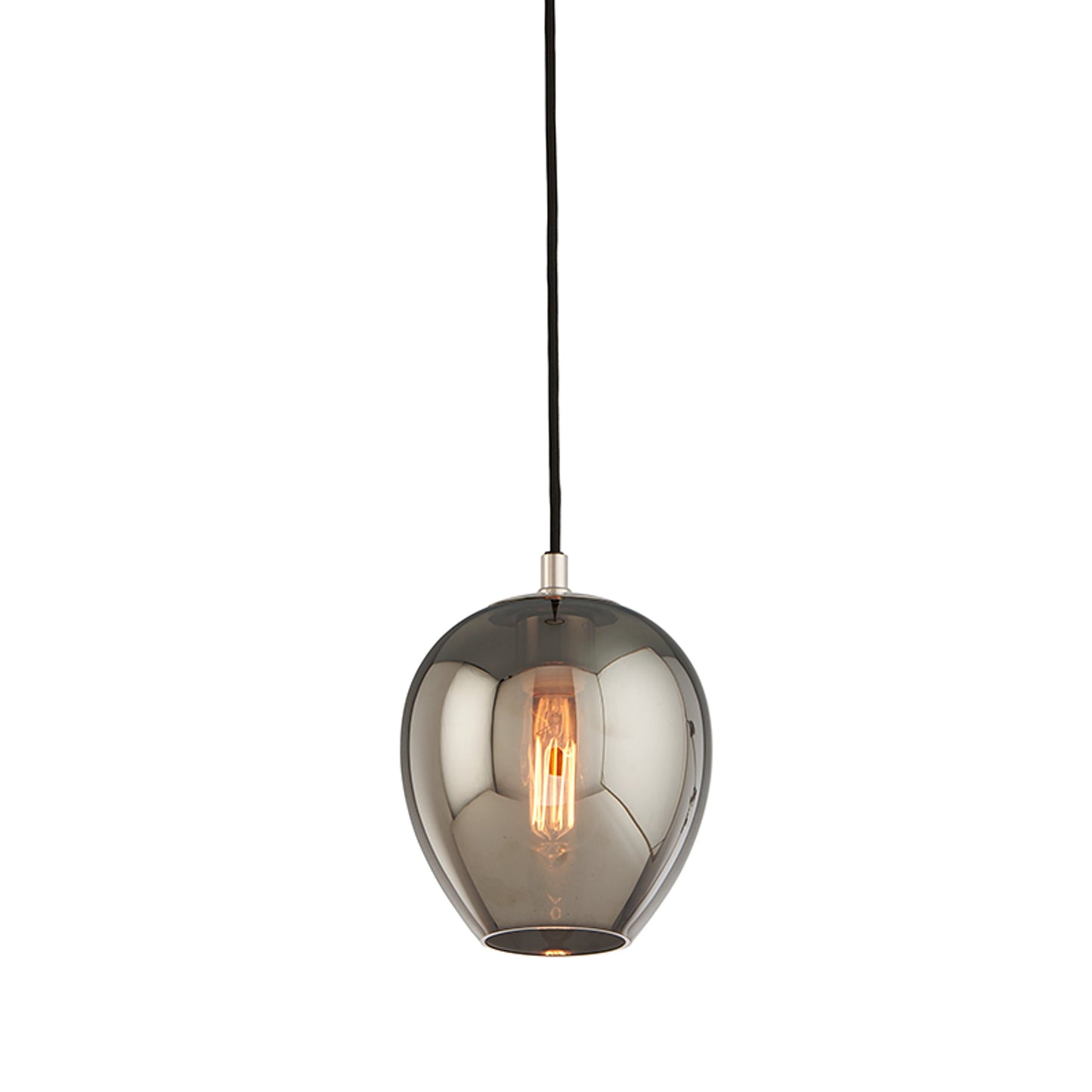 003 SI-2072869 | Additional Silo | Odyssey Mini Pendant by Troy in smoke. Made from hand worked iron in a modern style.