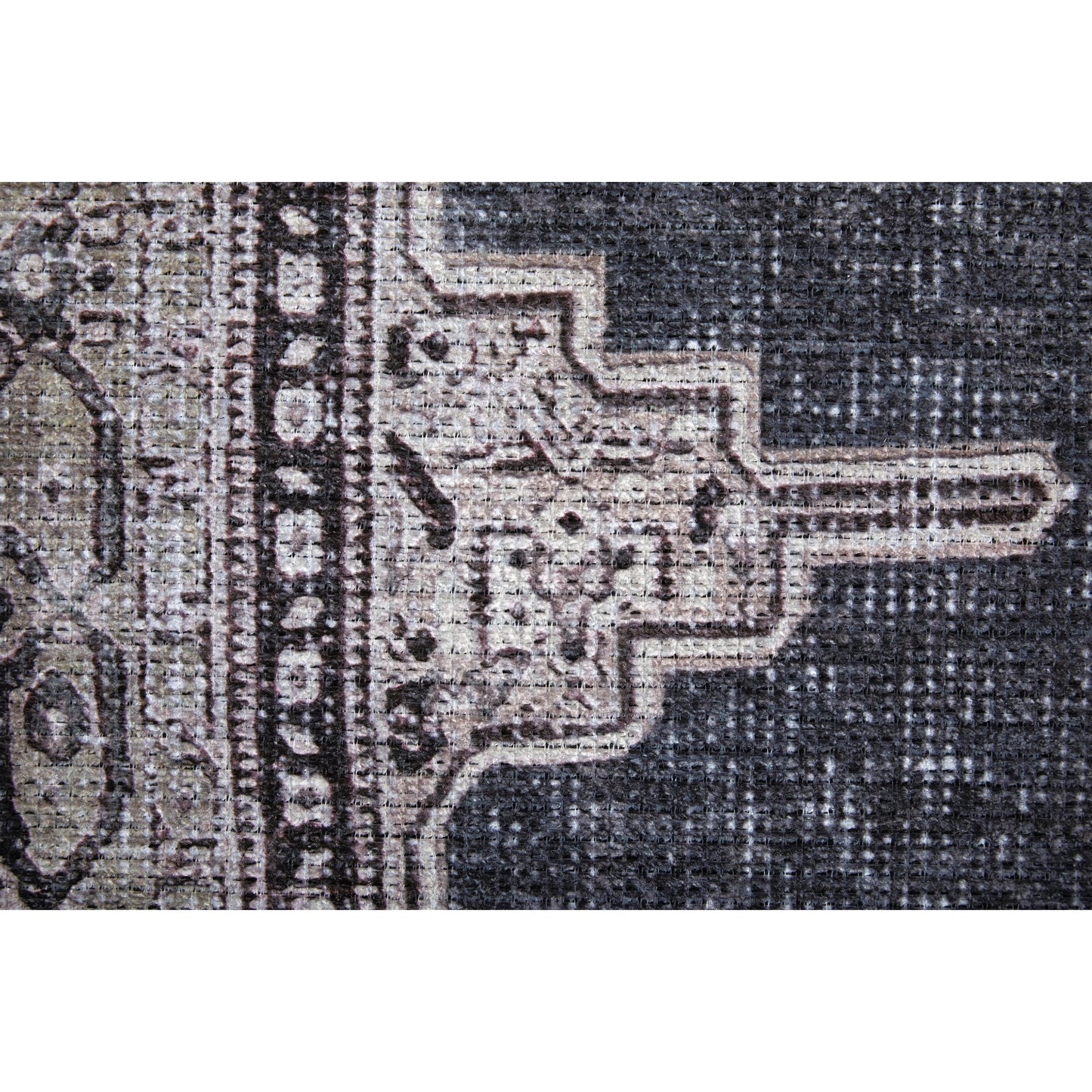 004 SI-2158911,SI-2158912,SI-2158913,SI-2158914,SI-2158915 | Closeup | Percy Transitional Rug - PRC39PBF by Feizy in gray, ivory, taupe. Made from polyester, cotton, viscose in a unique style.
