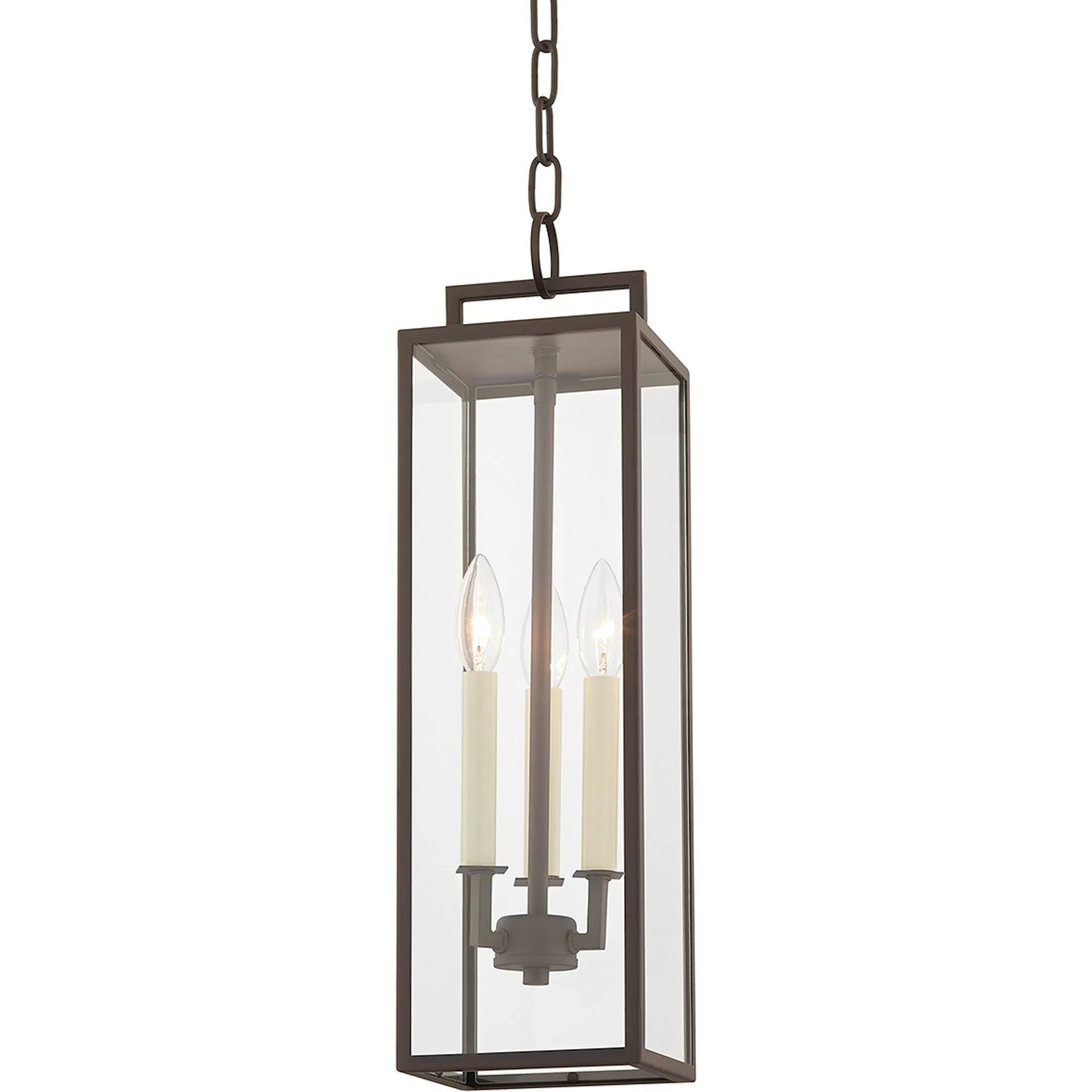 001 SI-2030231 | Primary Silo | Beckham Exterior Pendant by Troy in textured bronze. Made from steel in a modern style.