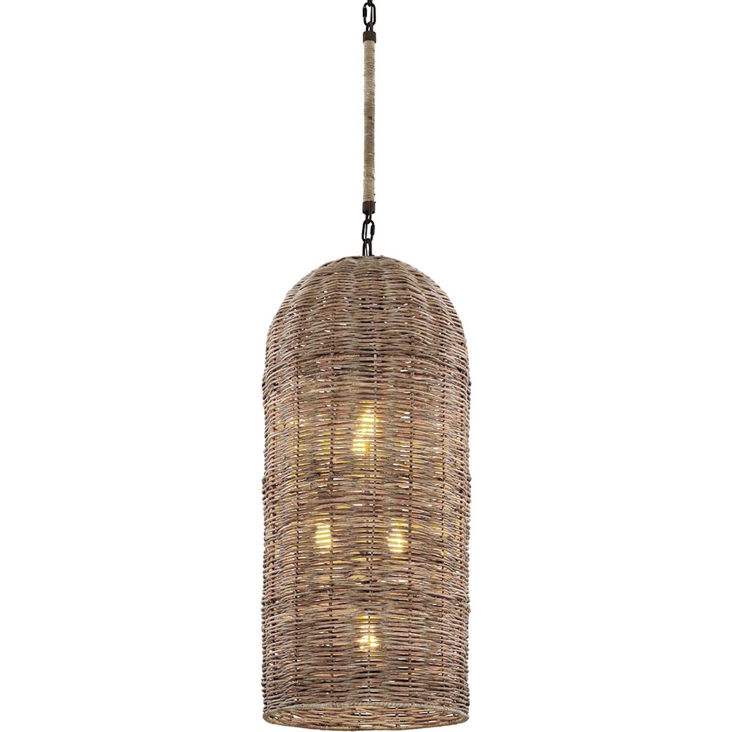 001 SI-2328018 | Primary Silo | Huxley Pendant by Troy in textured bronze. Made from hand worked iron in a rustic style.