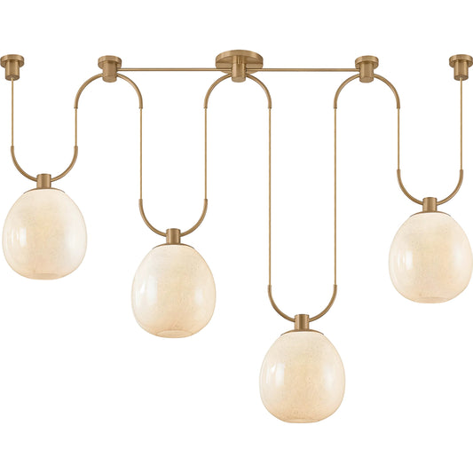 001 SI-2528055 | Primary Silo | Jove Linear by Troy in patina brass. Made from steel in a unique style.