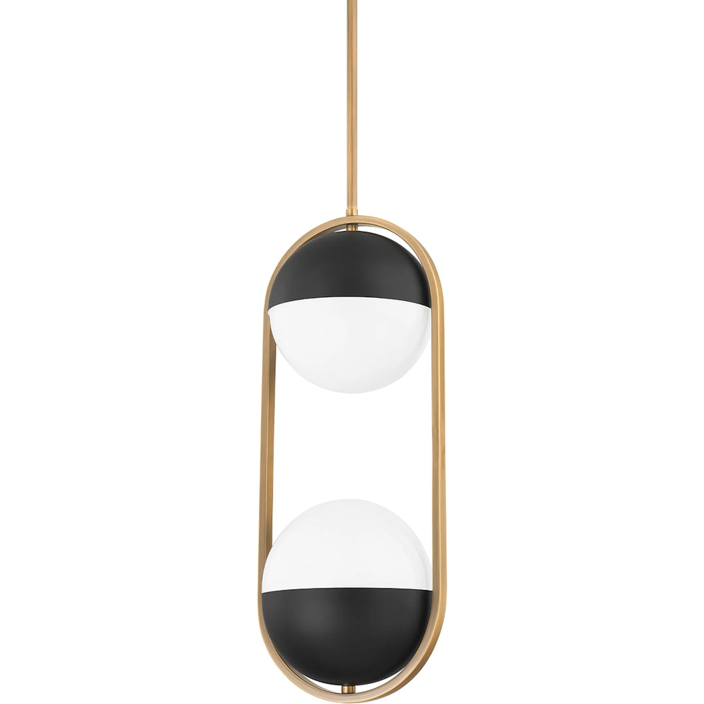 001 SI-2030284 | Primary Silo | Willard Pendant by Troy in patina brass. Made from steel in a modern style.