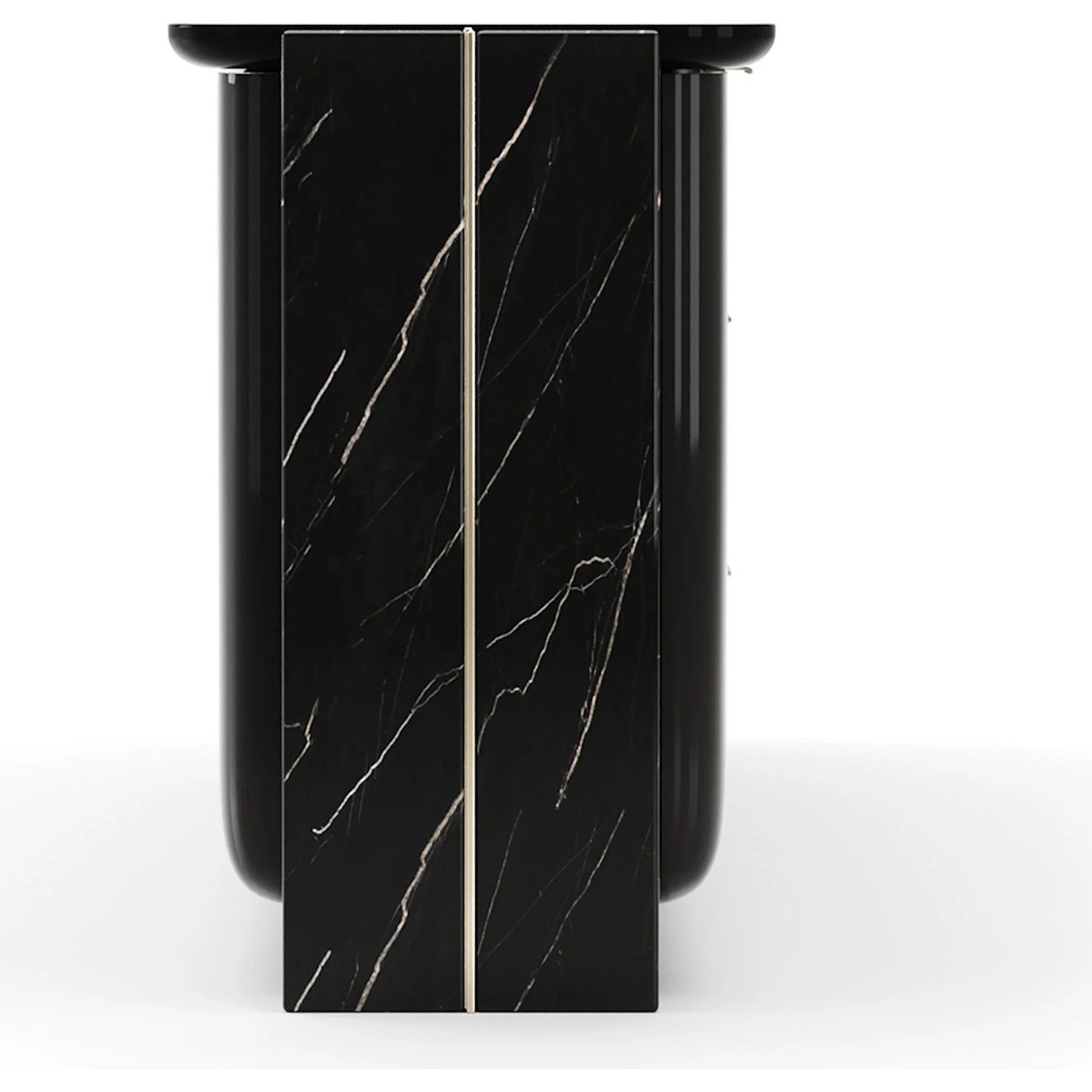 006 SI-2462288 | Additional Silo | Overlap Sideboard by Caracole. Made from unique in a transitional style.
