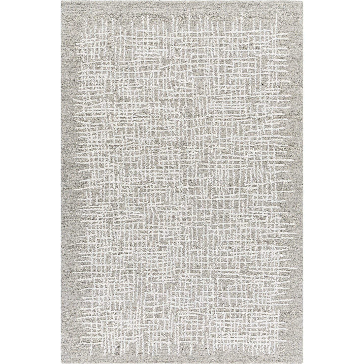 001 SI-2164719,SI-2164720,SI-2164721 | Primary Silo | Falcao Rug - 530951 by Livabliss in light silver, sterling grey, silver, ash, metallic - silver. Made from wool in a unique style.