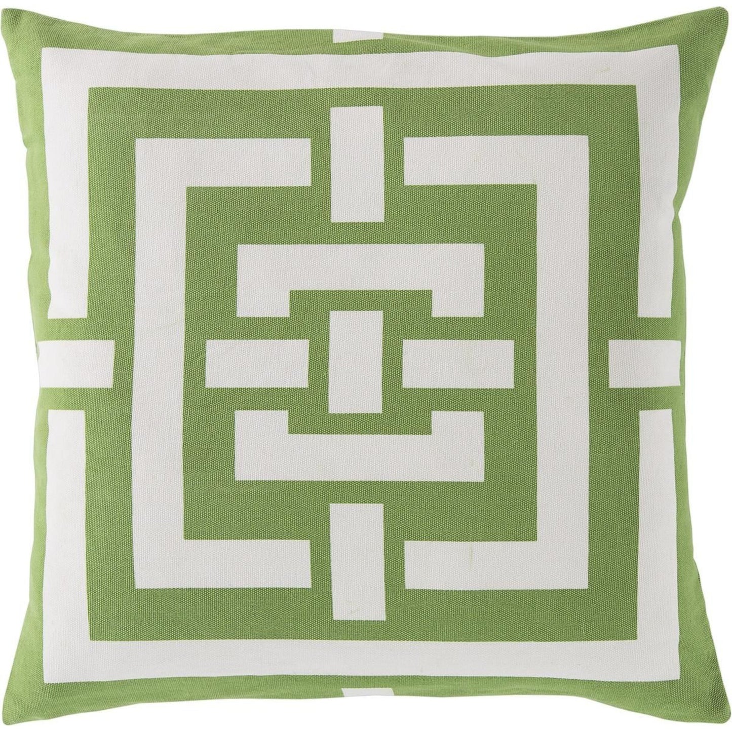001 O-SURYA-FB004-2020D,O-SURYA-FB004-2020P | Primary Silo | Circles & Squares Pillow - 13218 by Surya. Made from 100% cotton in a modern style.