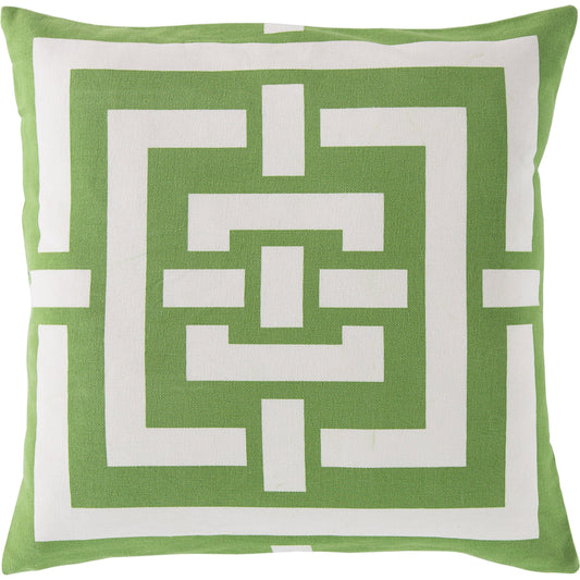 001 SI-2097251 | Primary Silo | Circles & Squares Pillow - 15864 by Surya. Made from cotton in a modern style.