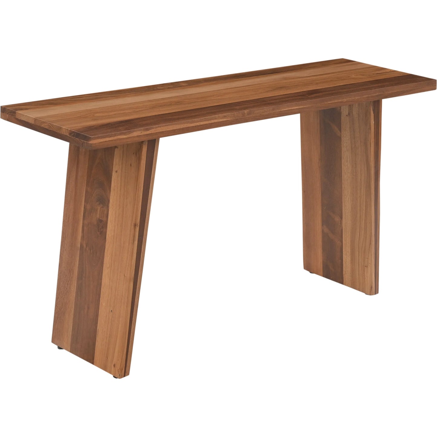 001 SI-2242935 | Primary Silo | Madrid Modern Natural Teak Wood Console by World Interiors in brown and natural. Made from reclaimed wood in a unique style.