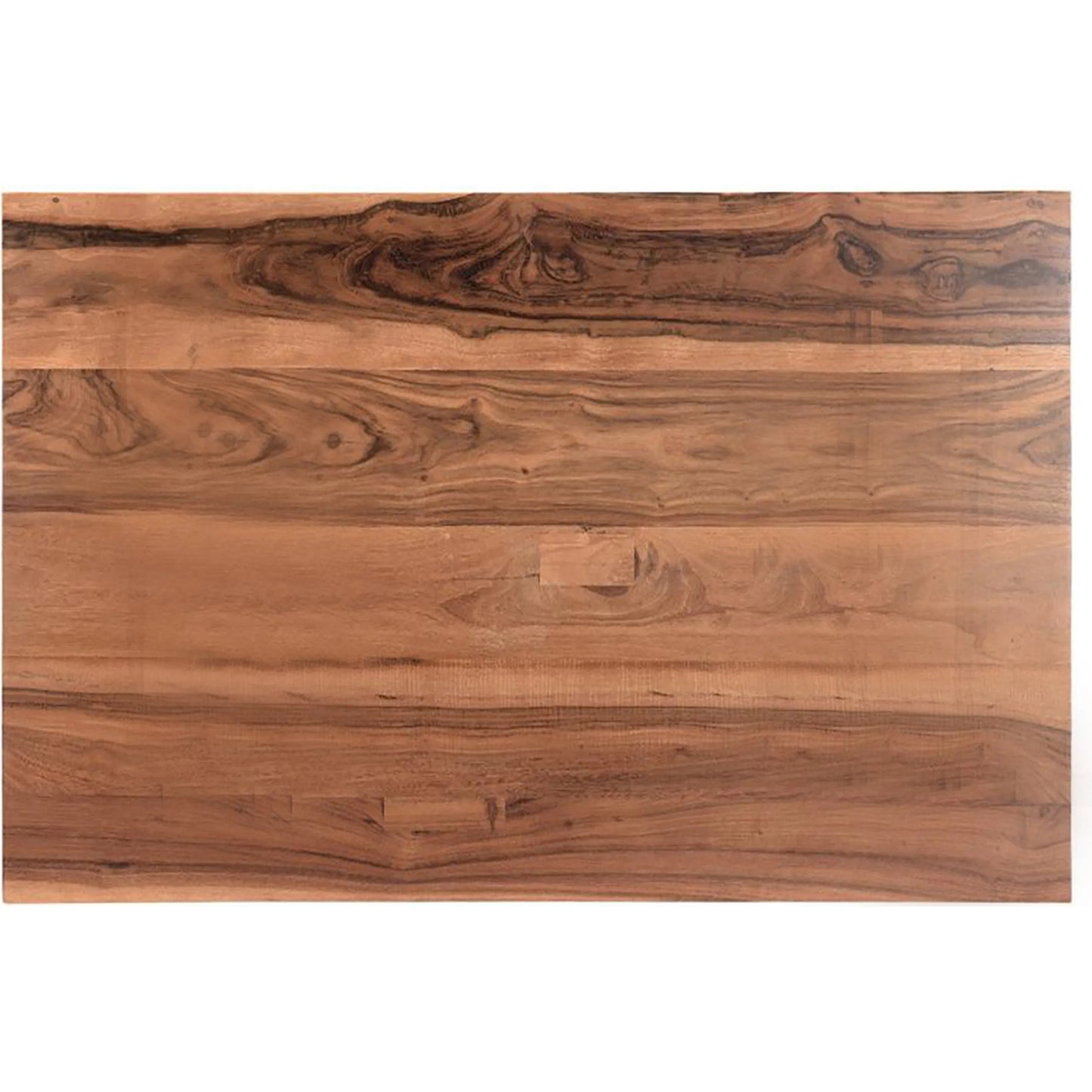 004 SI-2242936 | Closeup | Madrid Modern Natural Teak Wood Coffee Table by World Interiors in brown and natural. Made from reclaimed hardwood in a unique style.