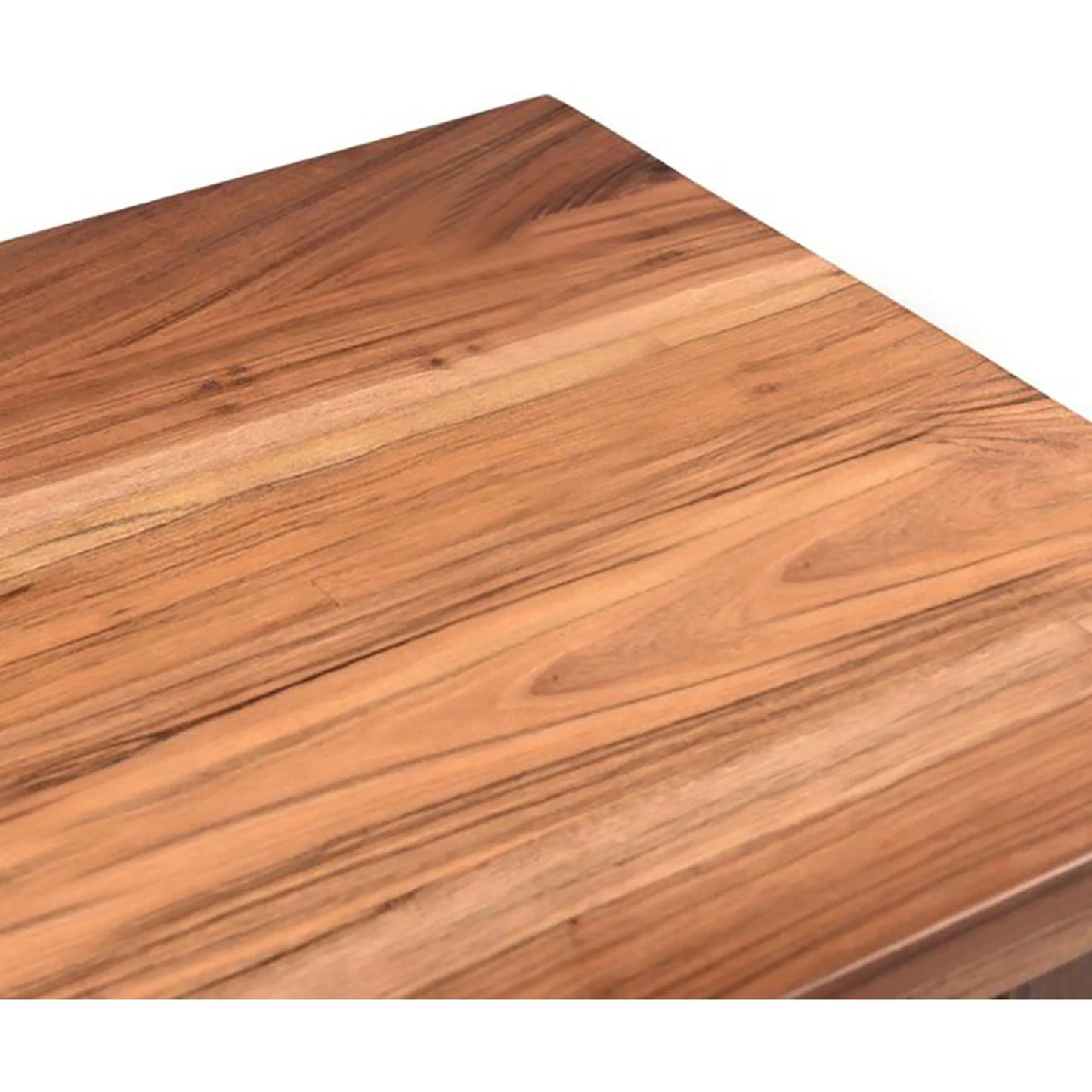 004 SI-2242939 | Closeup | Madrid Modern Natural Teak Wood Side Table by World Interiors in brown and natural. Made from reclaimed hardwood in a unique style.