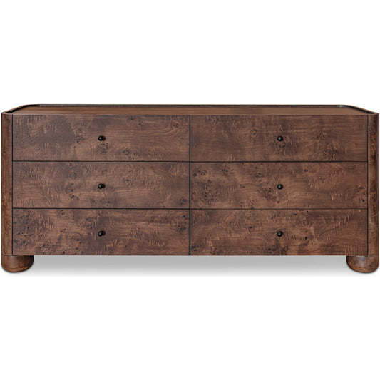 Gibson 6 Drawer Dresser by Moe's Home Collection. Made from unique in a traditional style.