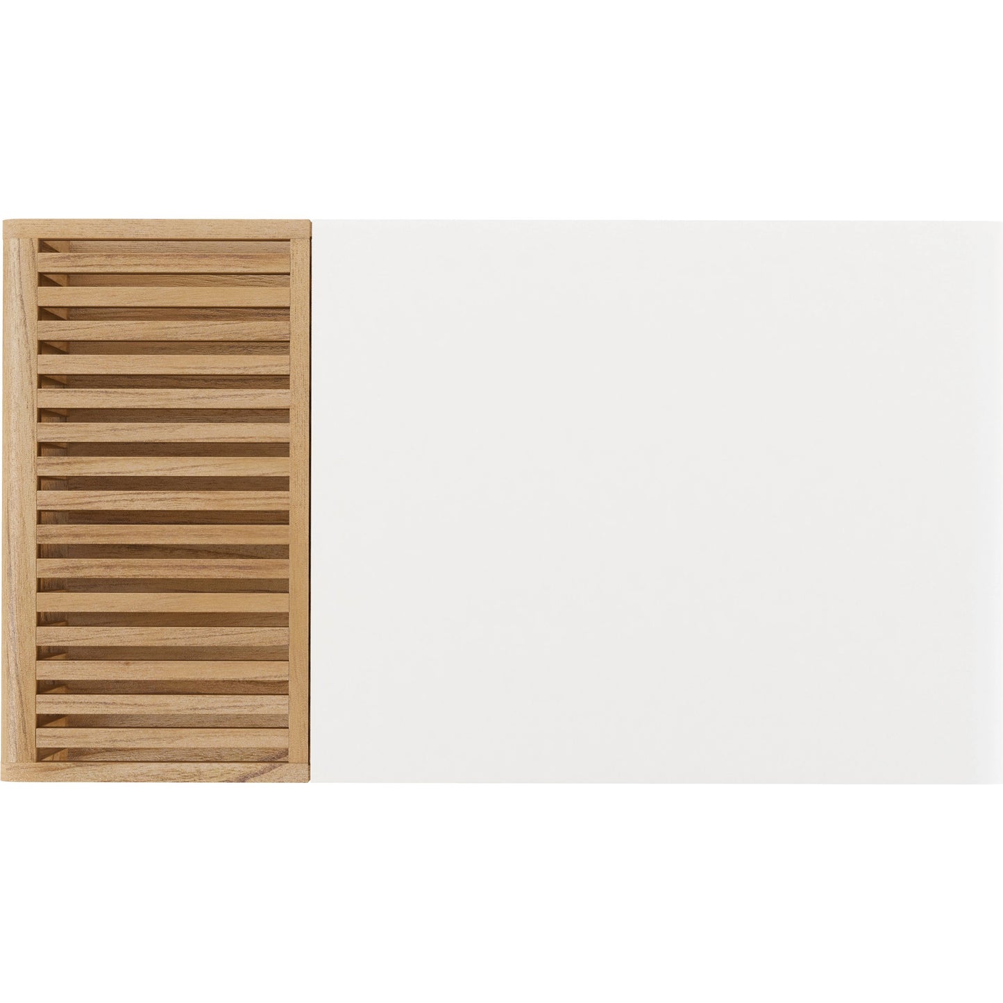 003 SI-2065175 | Additional Silo | Portico Rectangular Cocktail Table by A.R.T. Furniture in sienna, white plaster. Made from parawood solids, mindi veneers, resin in a modern style.