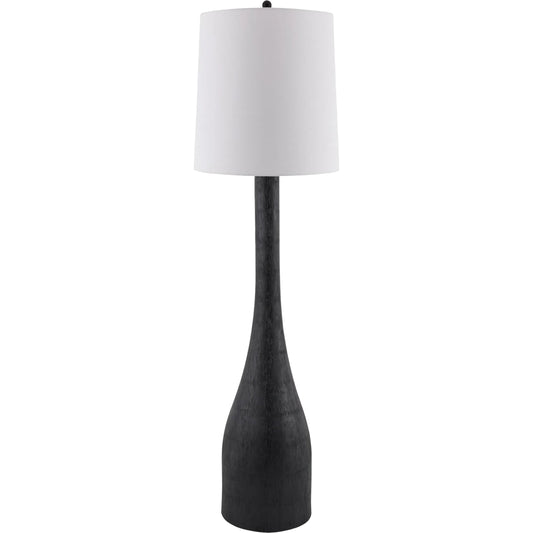 Fonce Accent Floor Lamp by Surya. Made from resin, linen, plastic in a modern style.