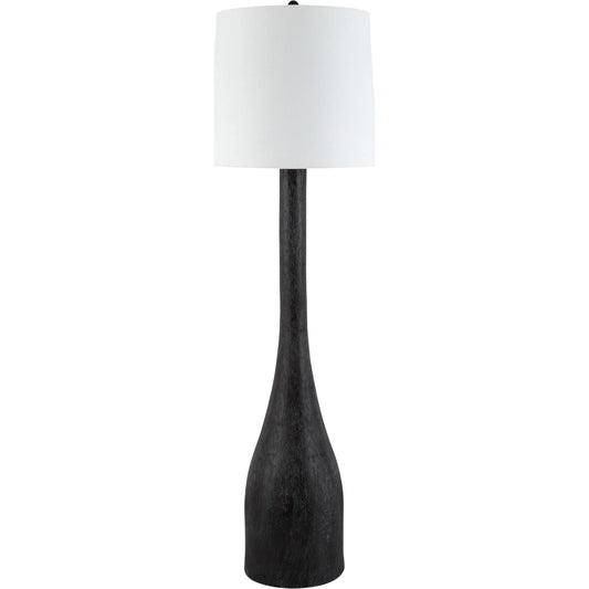 Fonce Accent Floor Lamp by Surya. Made from resin, linen, plastic in a modern style.