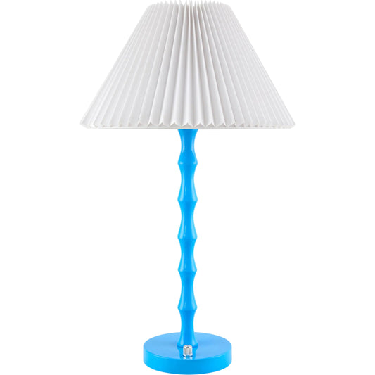 Folda Accent Table Lamp by Surya. Made from iron, linen, polystyrene in a transitional style.