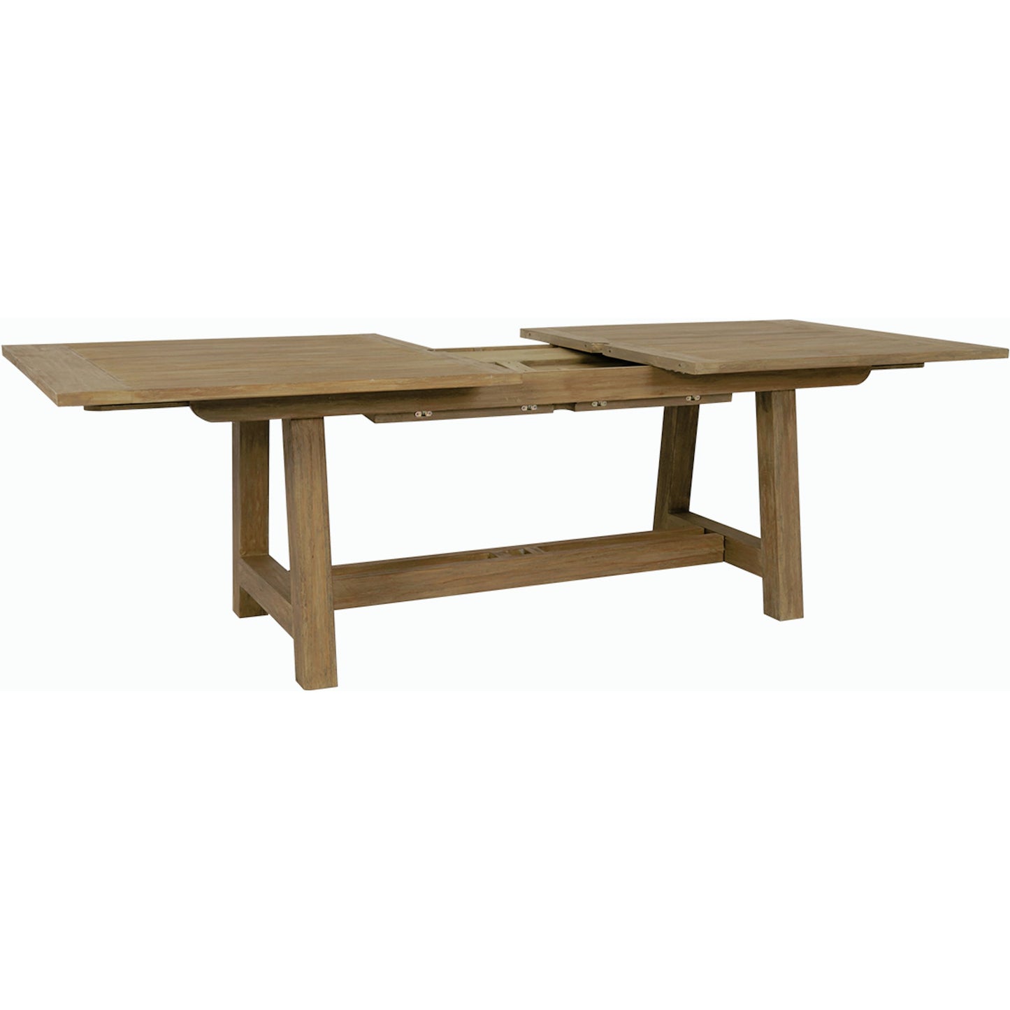 003 SI-2167234 | Additional Silo | Coastal Outdoor Teak Dining Table with Leaf Extension by Sunset West in teak. Made from teak in a modern style.
