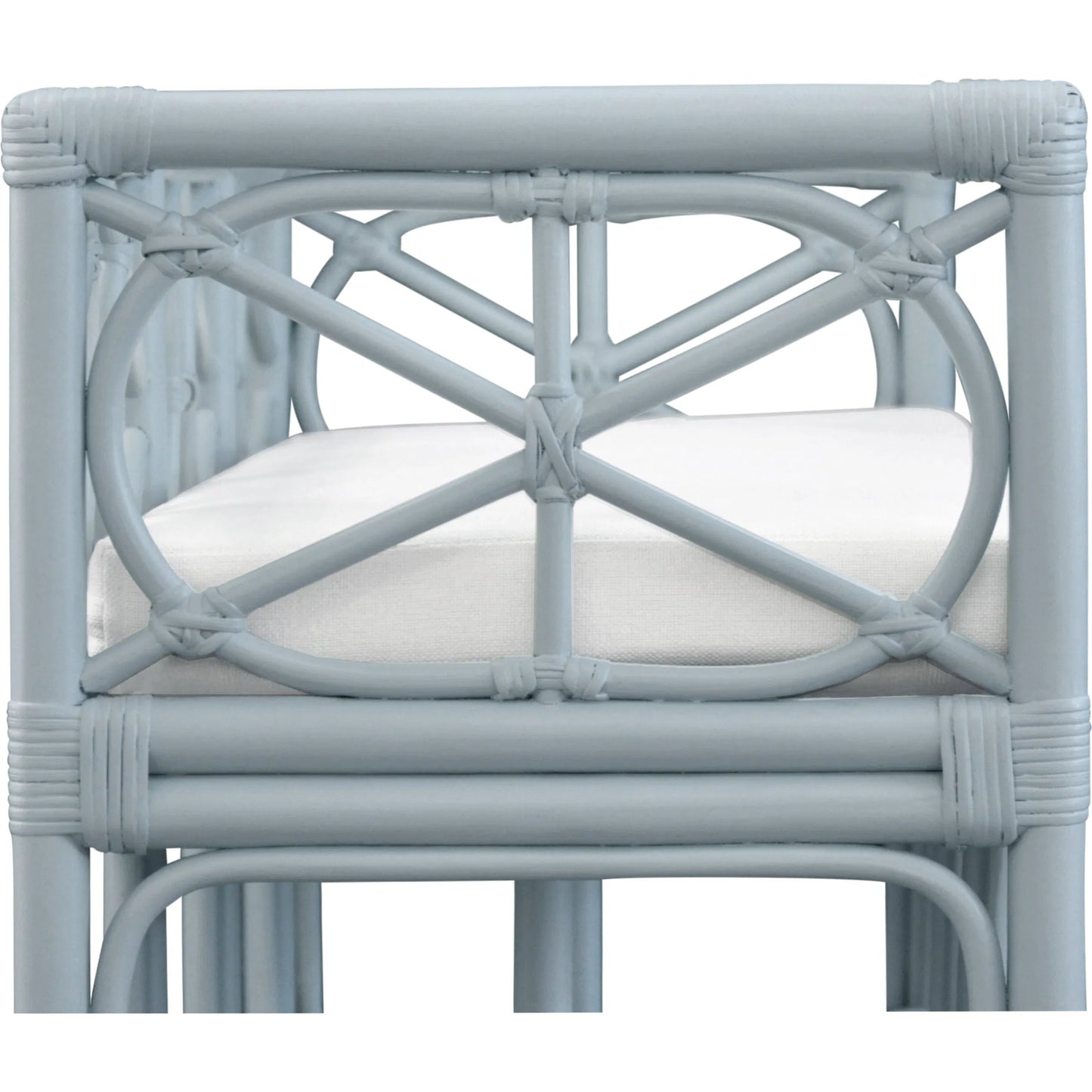 007 SI-2441116 | Closeup | Ferguson Decorative Bench by Worlds Away. Made from unique in a rustic style.