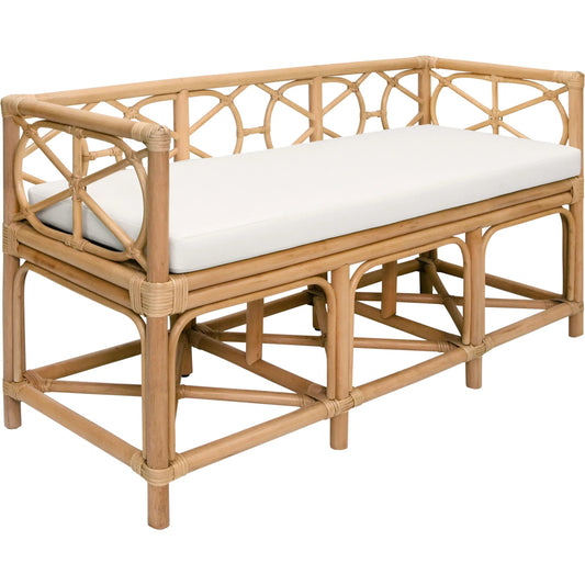 Ferguson Decorative Bench by Worlds Away. Made from unique in a rustic style.