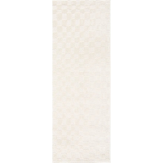 Freud Rug - 483822 by Livabliss in off-white, ivory. Made from face: 100% polyester, warp: 100% polyester in a unique style.