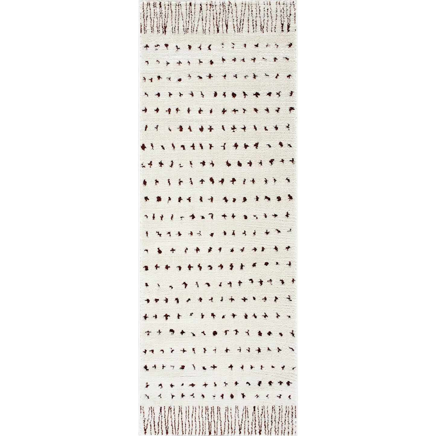 002 SI-2167731 | Primary Silo | Freud Rug - 492345 by Livabliss in ivory, brown. Made from polyester in a unique style.