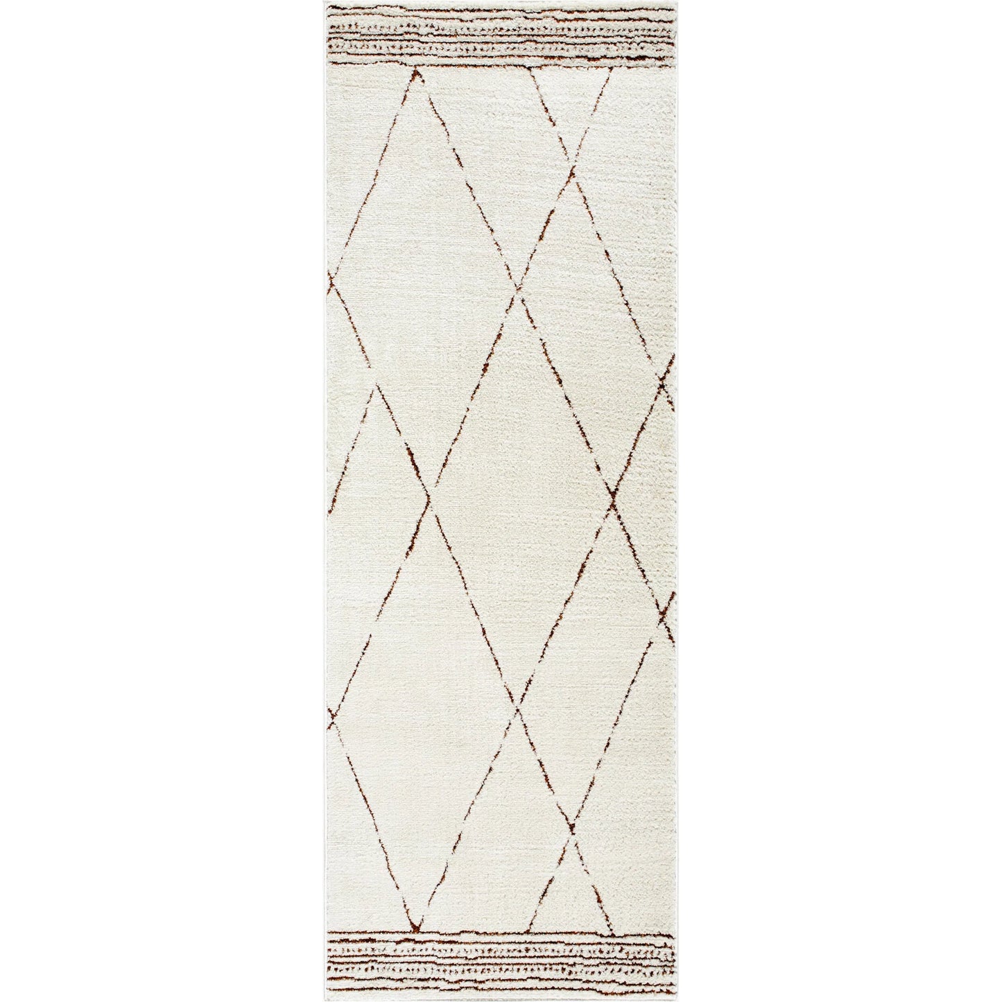 002 SI-2167741 | Primary Silo | Freud Rug - 492361 by Livabliss in ivory, brown. Made from polyester in a unique style.