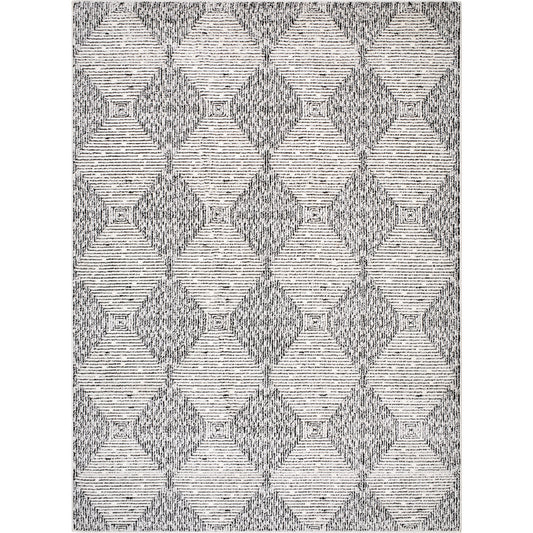 000 SI-2167747,SI-2167750 | Primary Silo | Freud FEU-2332 Rug by Livabliss in ivory, black. Made from polyester in a unique style.
