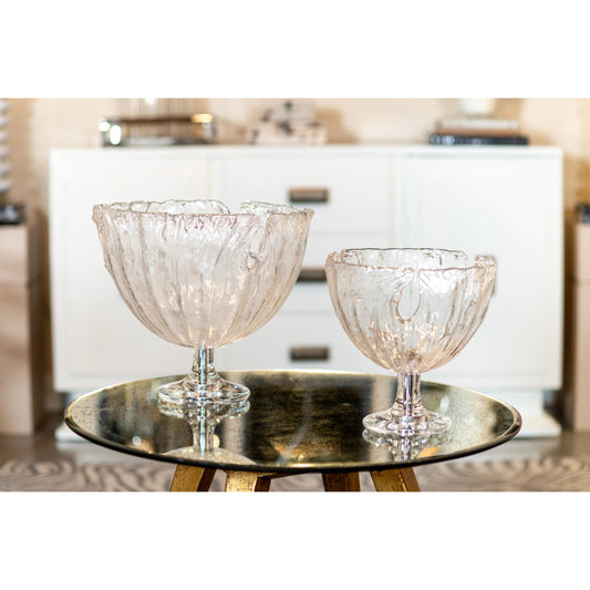 Artistic Glass Bowl by Bradburn Home in clear. Made from glass in a transitional style.