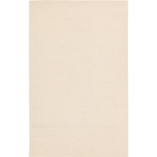 Finnigan FGN09 Rug by Jaipur Living in sand, cream. Made from 100% wool in a unique style.