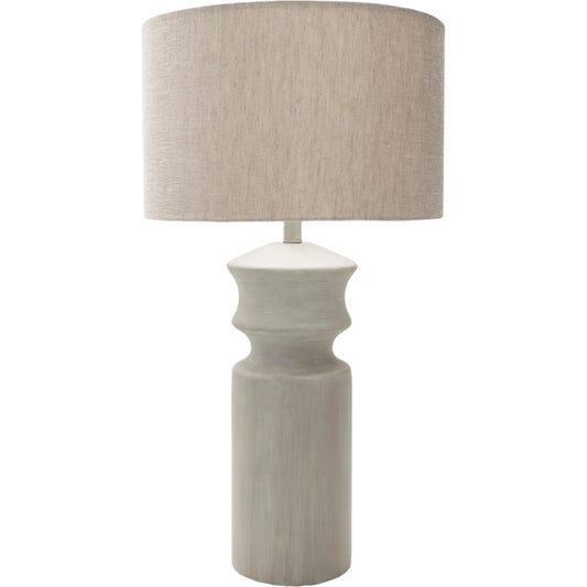 Forger - 16430 by Surya in light gray and painted. Made from linen in a coastal style.