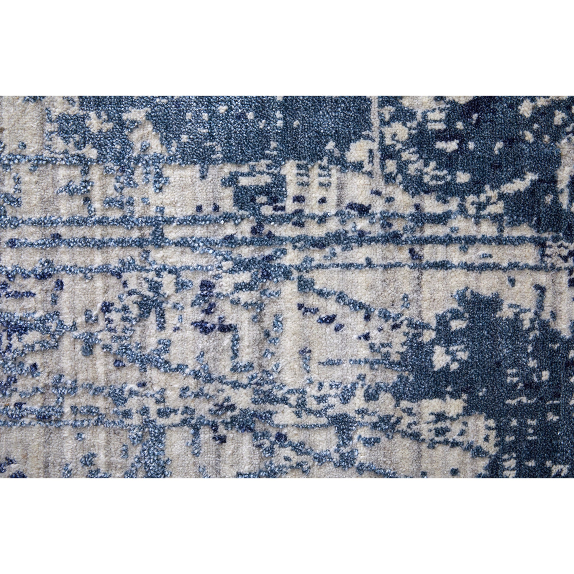 Eastfield Rug - 69AEF by Feizy in blue, ivory. Made from wool, viscose in a unique style.