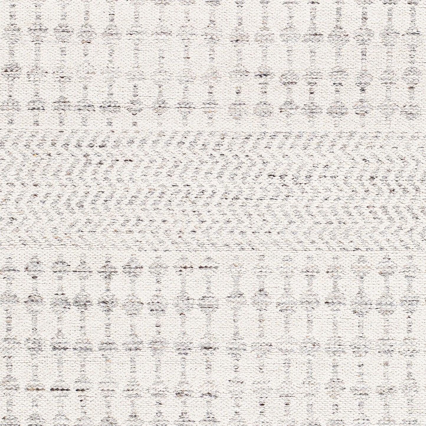 007 SI-1882085,SI-1882086,SI-1882087,SI-1882088,SI-1882089 | Closeup | Fulham Rug - 27324 by Livabliss in beige, cream, medium gray, slate, charcoal. Made from 50% chenille-cotton, 50% viscose in a unique style.