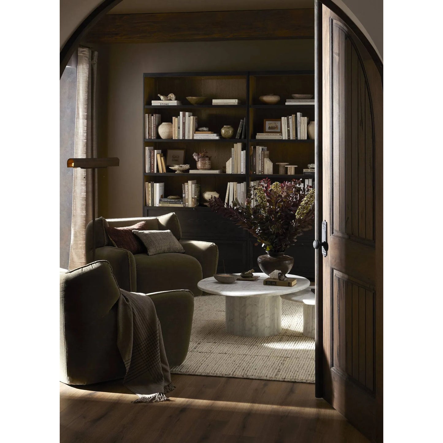 025 SI-2449392 | Lifestyle | Garland Swivel Chair by Four Hands. Made from unique in a unique style.