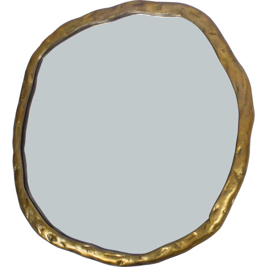 Foundry Mirror by Moe's Home Collection. Made from aluminum frame, glass mirror, mdf backing in a eclectic & global style.