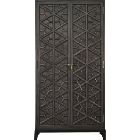001 S-335075 | Additional Silo | Maharadshcha Hutch by Noir. Made from mahogany in a eclectic & global style.