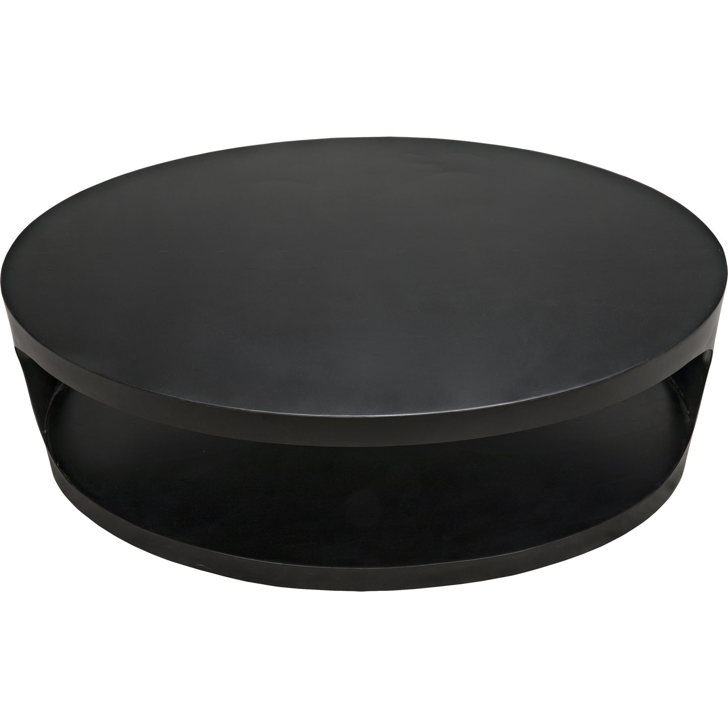 002 S-334717 | Additional Silo | Eclipse Oval Coffee Table by Noir in metal. Made from metal in a modern style.