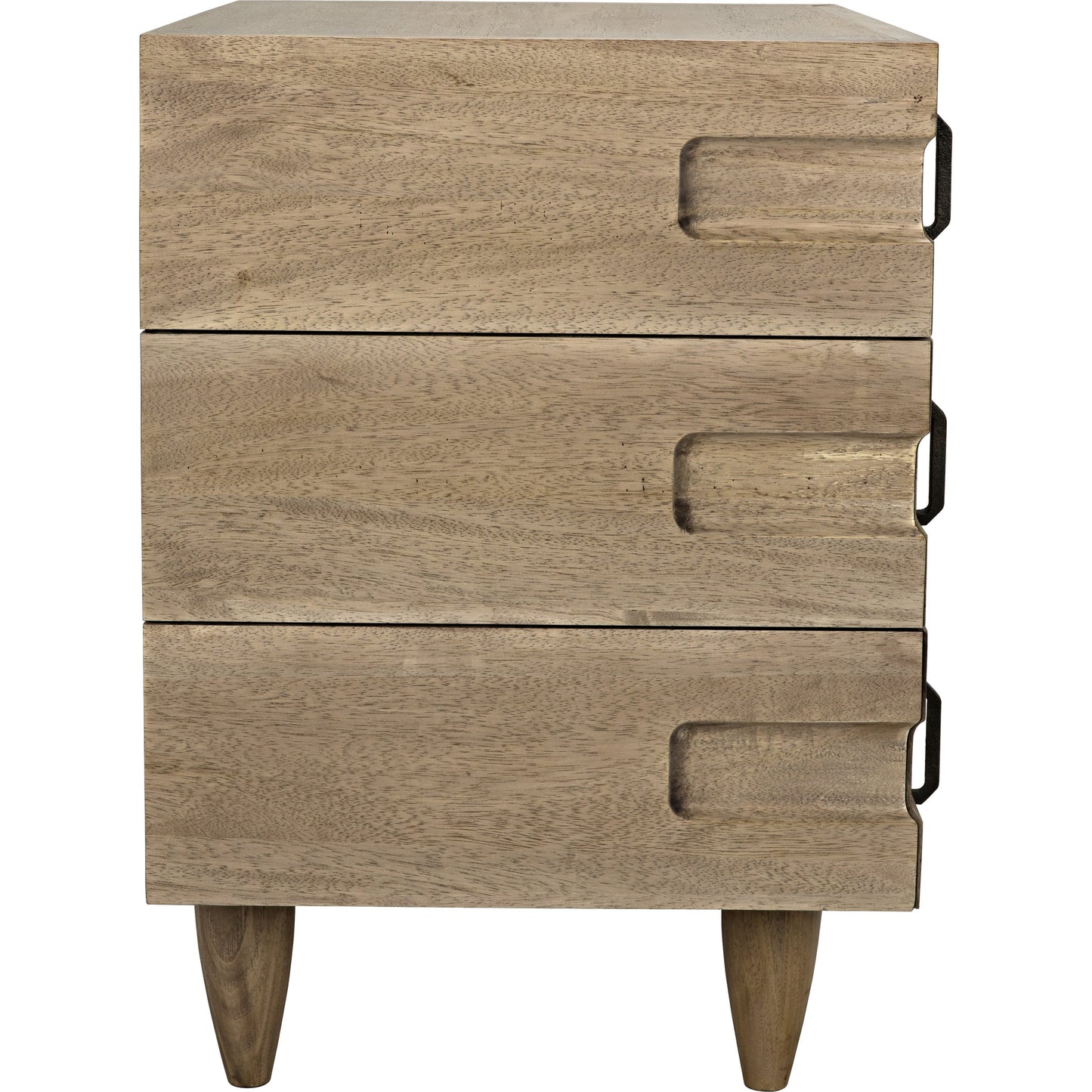003 S-334651,S-334654 | Additional Silo | David Side Table by Noir. Made from walnut in a modern style.