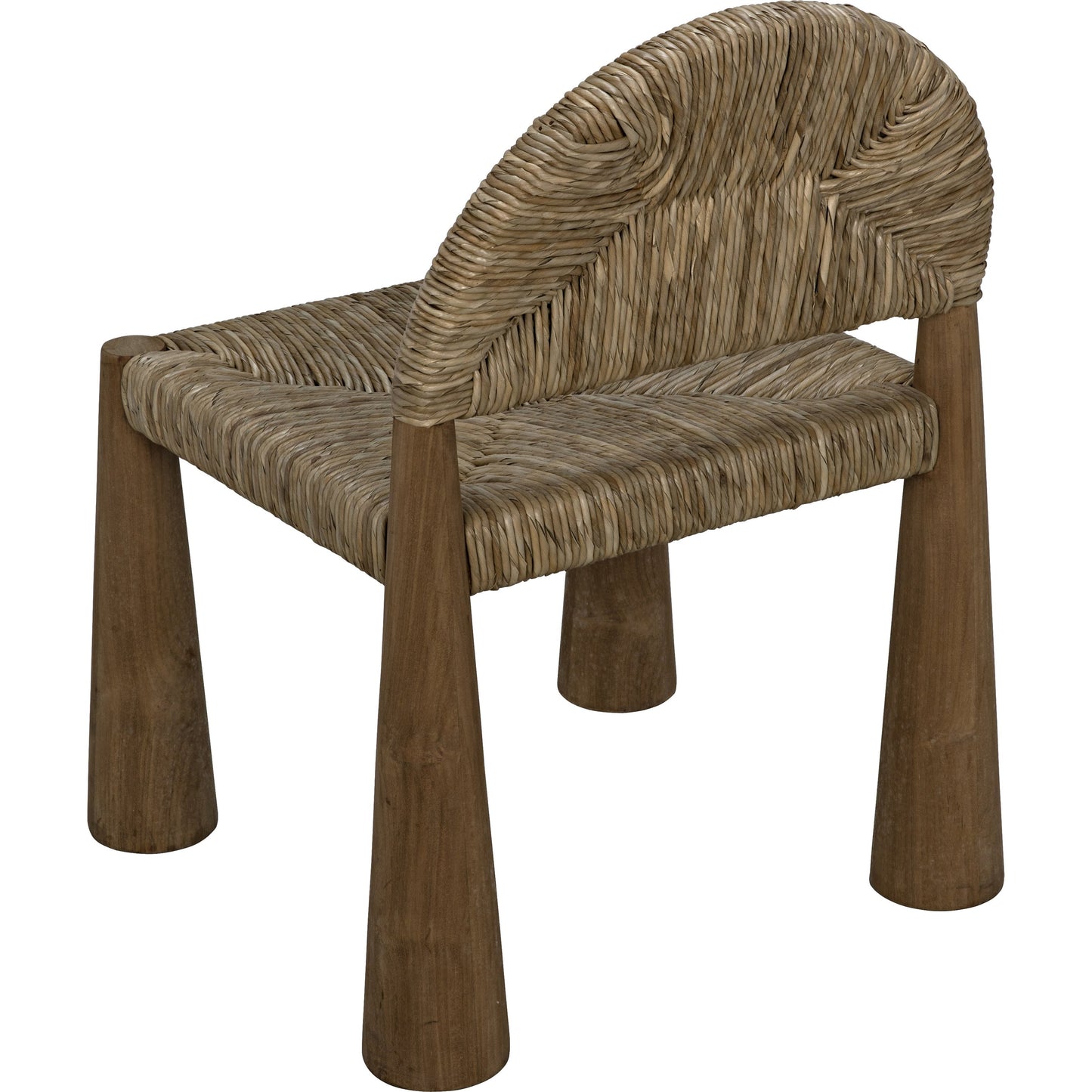 007 S-335001 | Additional Silo | Laredo Chair by Noir in teak, rush. Made from teak, rush in a eclectic & global style.
