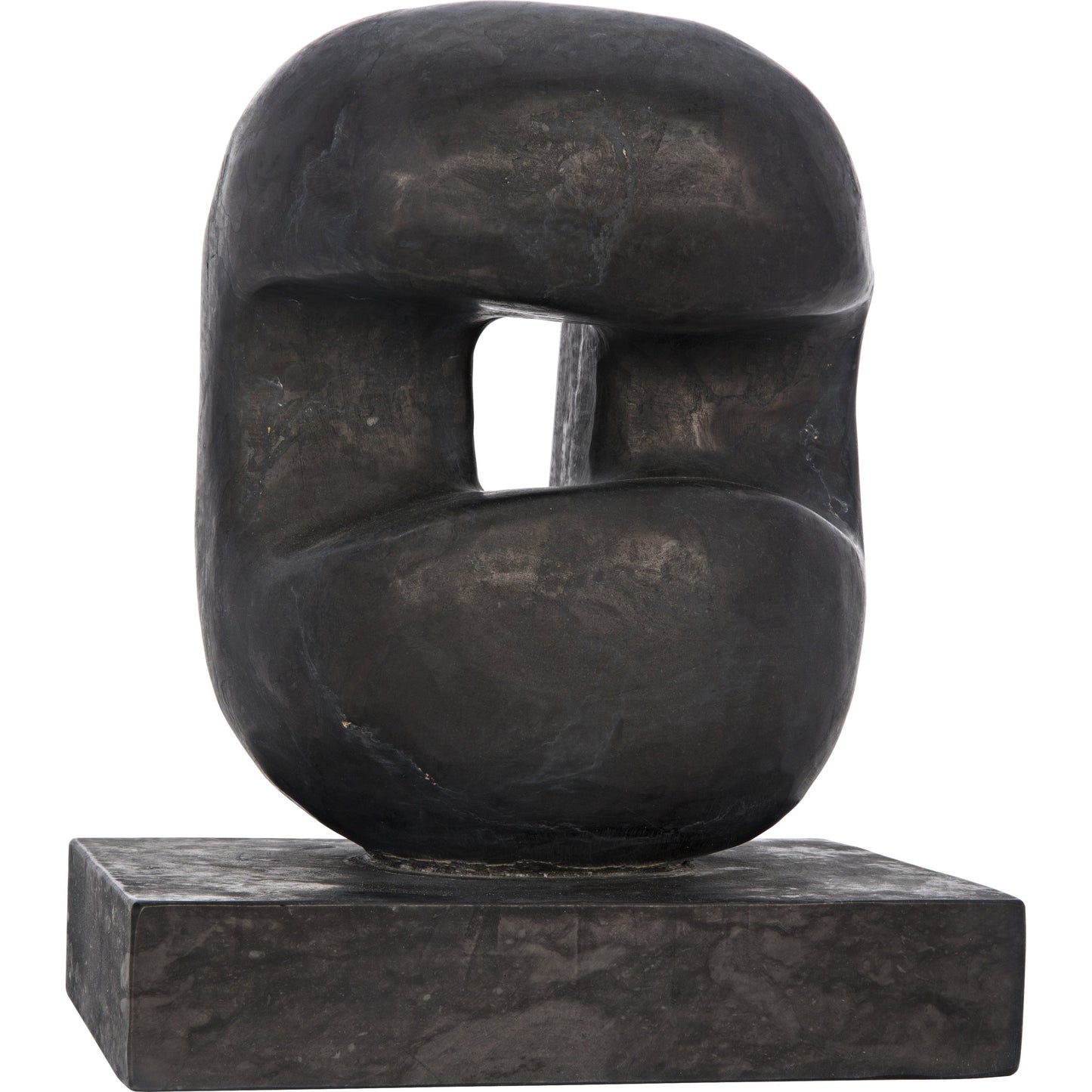 001 S-334949 | Primary Silo | Juno Sculpture by Noir in black marble. Made from marble in a modern style.