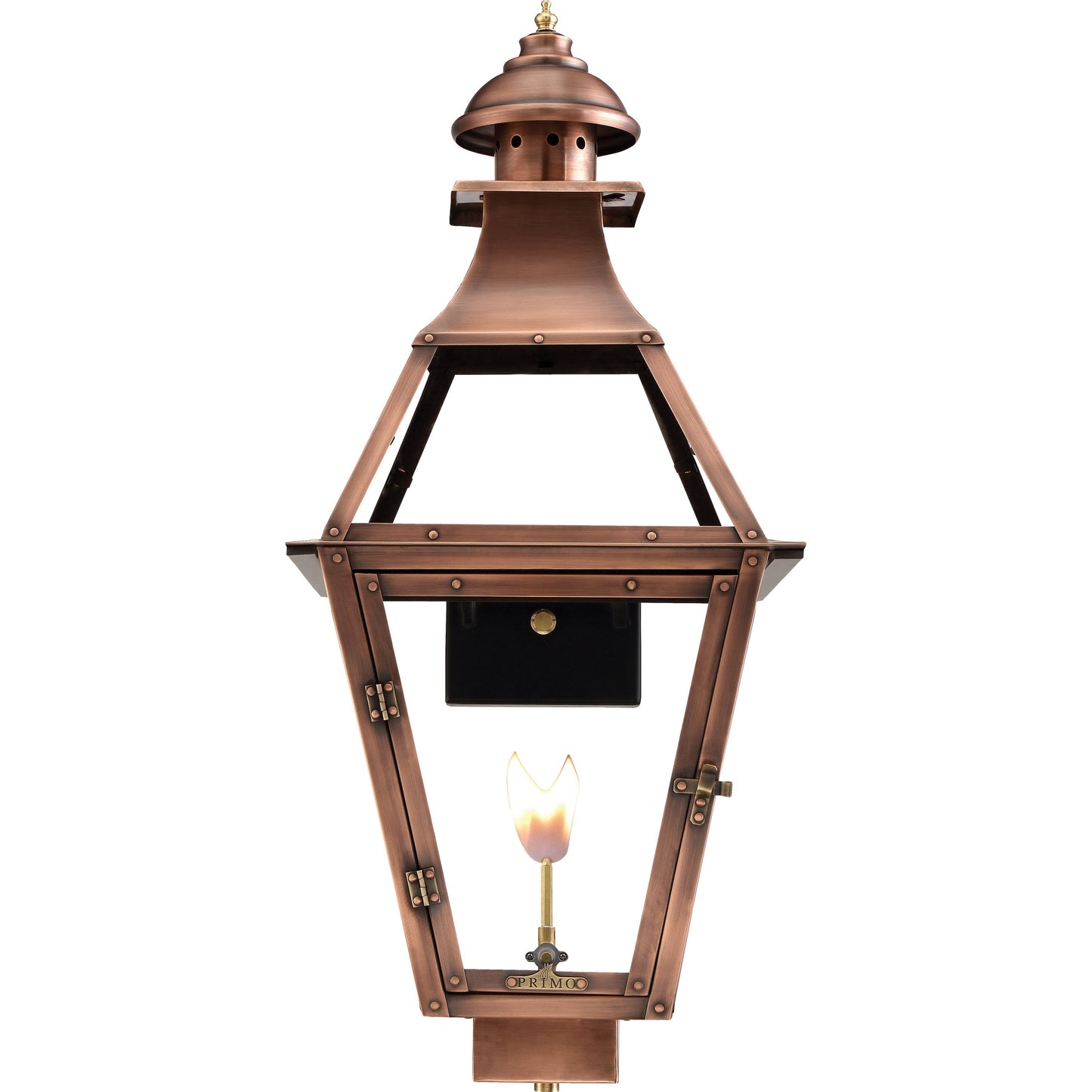 001 S-332215 | Primary Silo | Jackson Gas Lantern by Primo Lighting in aged copper. Made from copper in a cottage & farmhouse style.