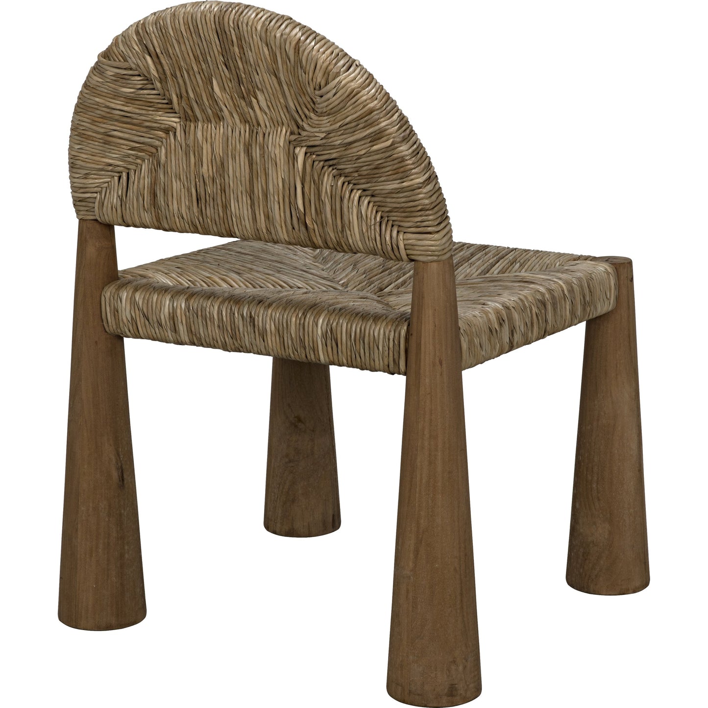004 S-335001 | Additional Silo | Laredo Chair by Noir in teak, rush. Made from teak, rush in a eclectic & global style.