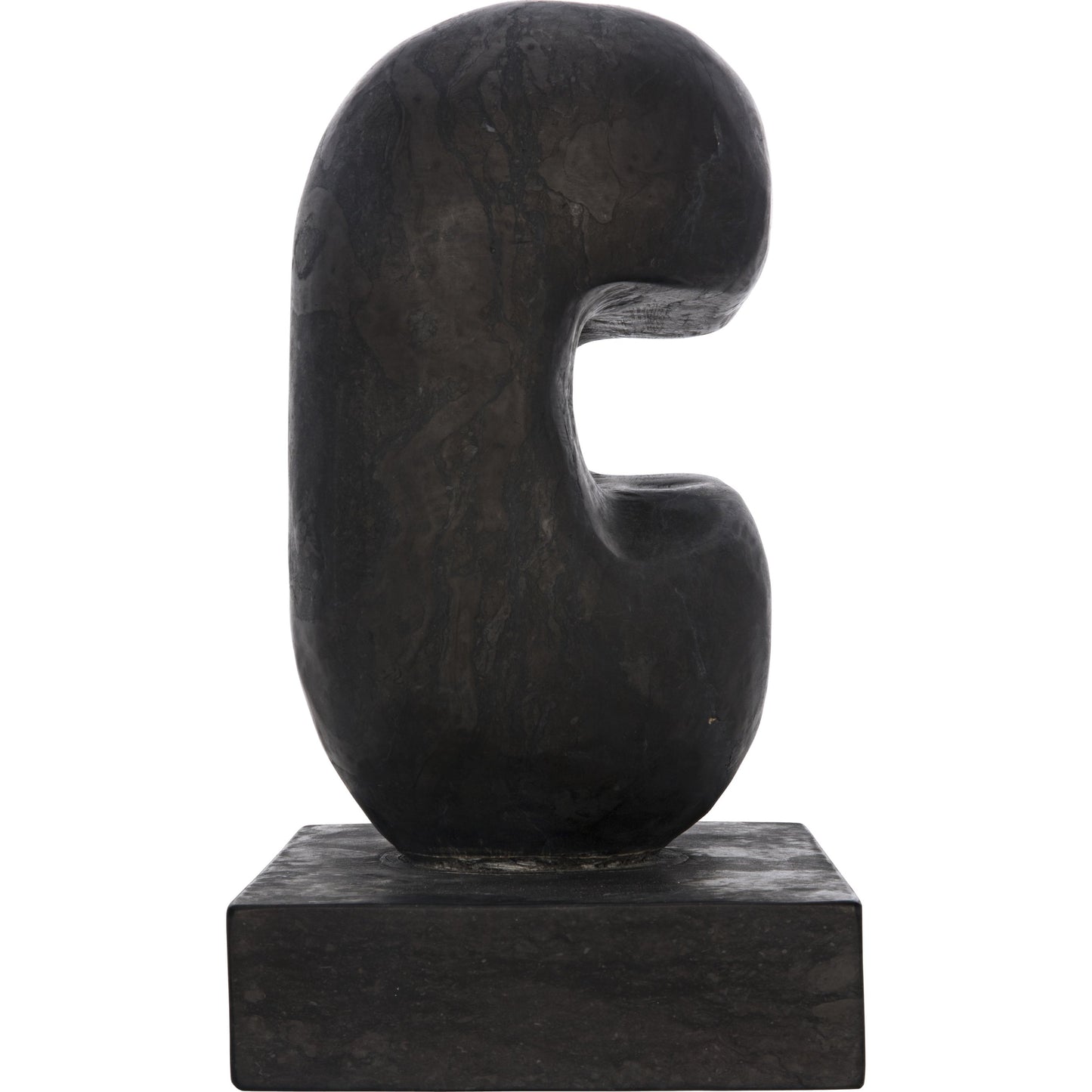 003 S-334949 | Additional Silo | Juno Sculpture by Noir in black marble. Made from marble in a modern style.