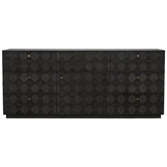 001 S-335034 | Primary Silo | Leon Dresser by Noir in pale. Made from mahogany in a eclectic & global style.