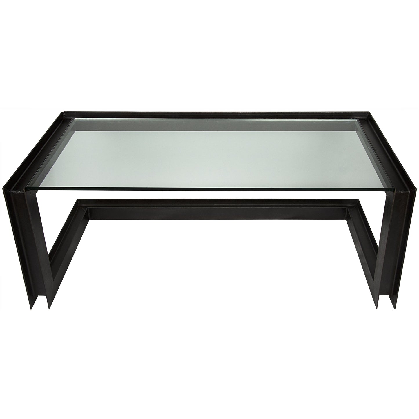 002 S-335503 | Additional Silo | Structure Metal Desk by Noir in metal, glass. Made from metal, glass in a modern style.