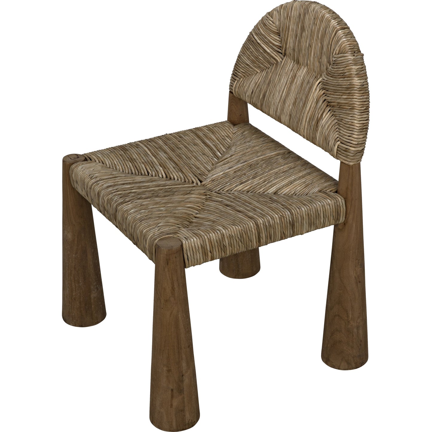 006 S-335001 | Additional Silo | Laredo Chair by Noir in teak, rush. Made from teak, rush in a eclectic & global style.