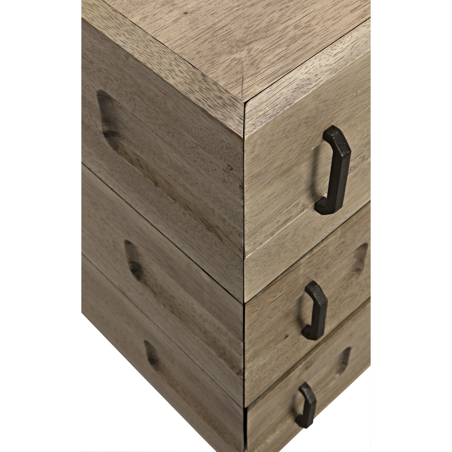 006 S-334651,S-334654 | Additional Silo | David Side Table by Noir. Made from walnut in a modern style.