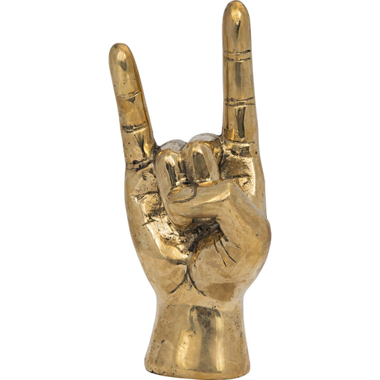 000 S-334667 | Primary Silo | Devil by Noir in brass. Made from brass in a modern style.