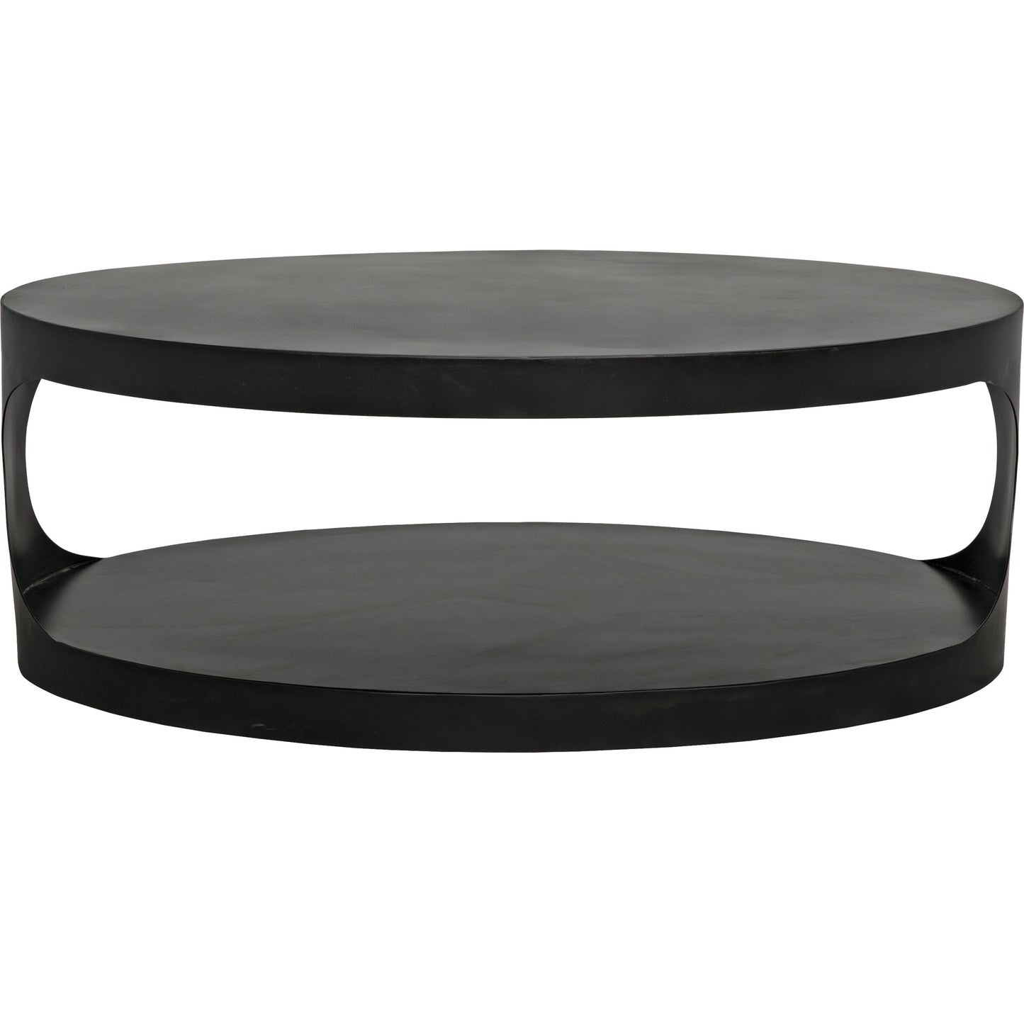 006 S-334717 | Additional Silo | Eclipse Oval Coffee Table by Noir in metal. Made from metal in a modern style.
