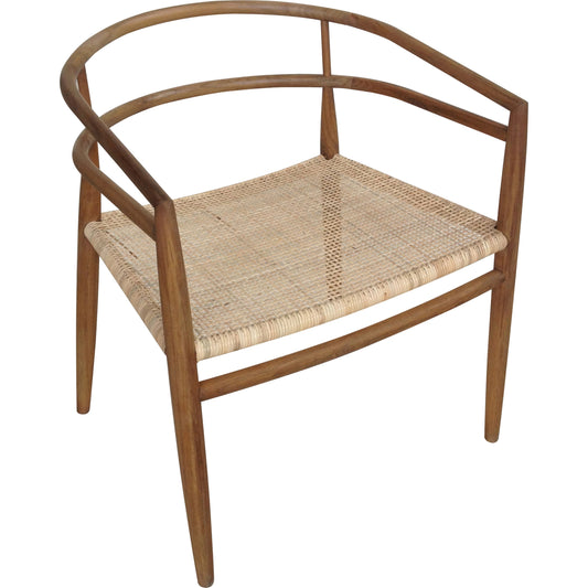 Finley Chair by Noir in teak. Made from teak in a modern style.