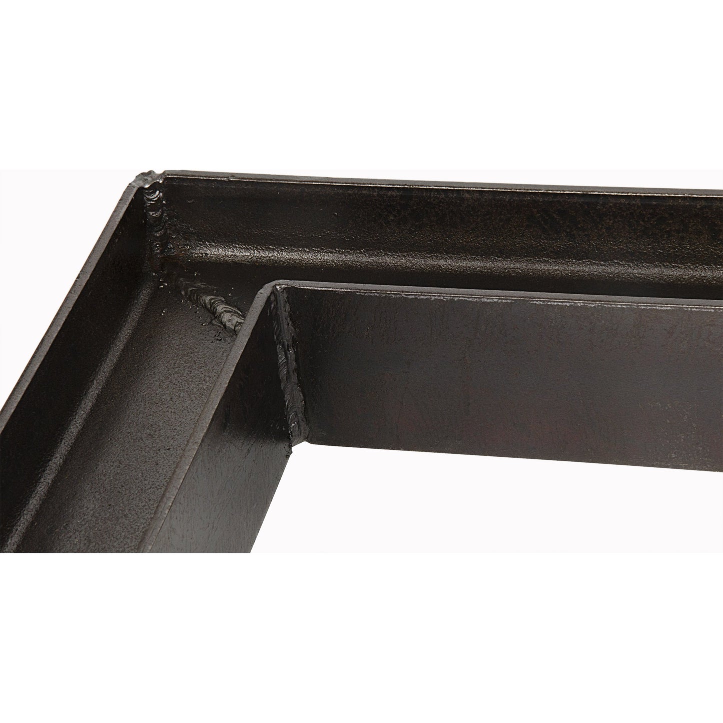 006 S-335503 | Closeup | Structure Metal Desk by Noir in metal, glass. Made from metal, glass in a modern style.