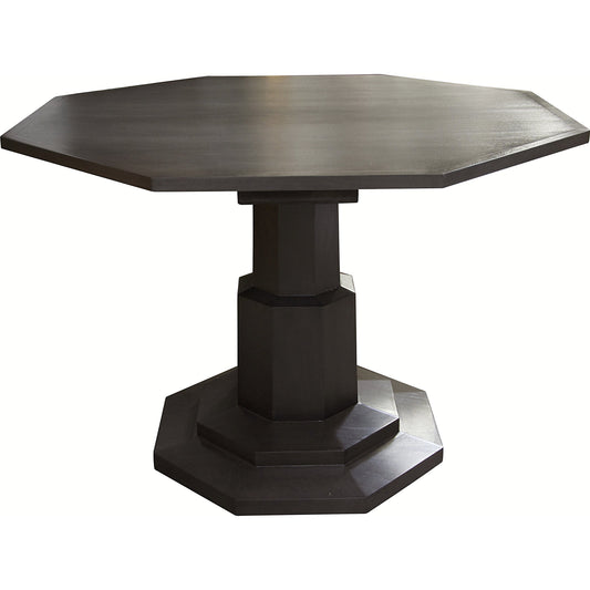 Octagon Table by Noir in pale. Made from mahogany in a modern style.